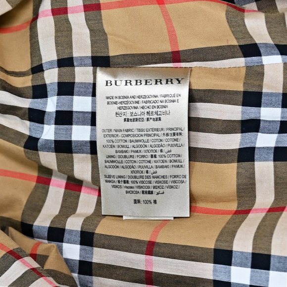 Burberry Tan Trench Coat - Picture 9 of 9